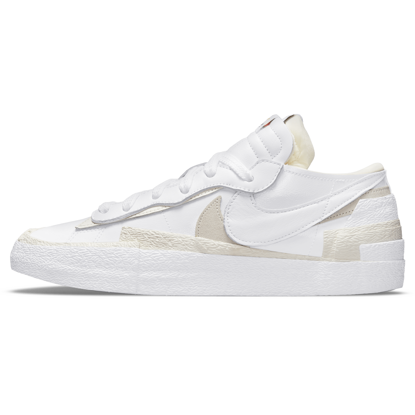 Kaws x sacai x Blazer Low 'White Patent' - Kick Game