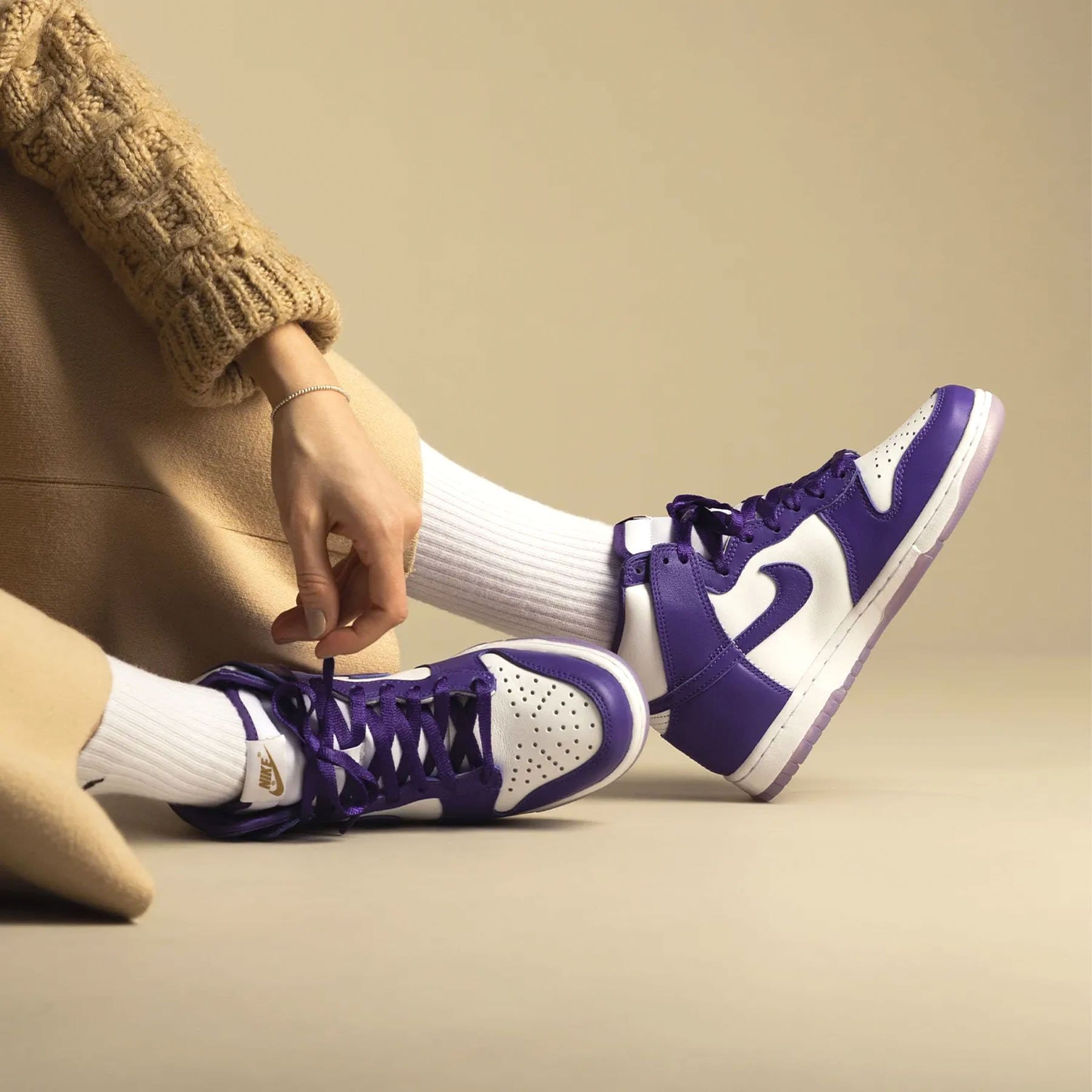 Nike Dunk High Wmns 'Varsity Purple' - Kick Game
