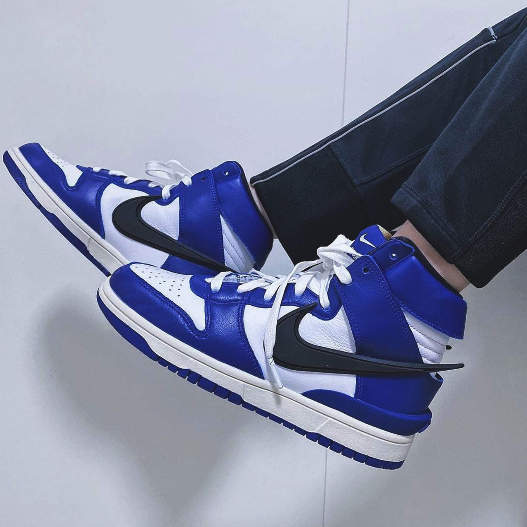 AMBUSH × NIKE DUNK HIGH DEEP ROYAL 26.5