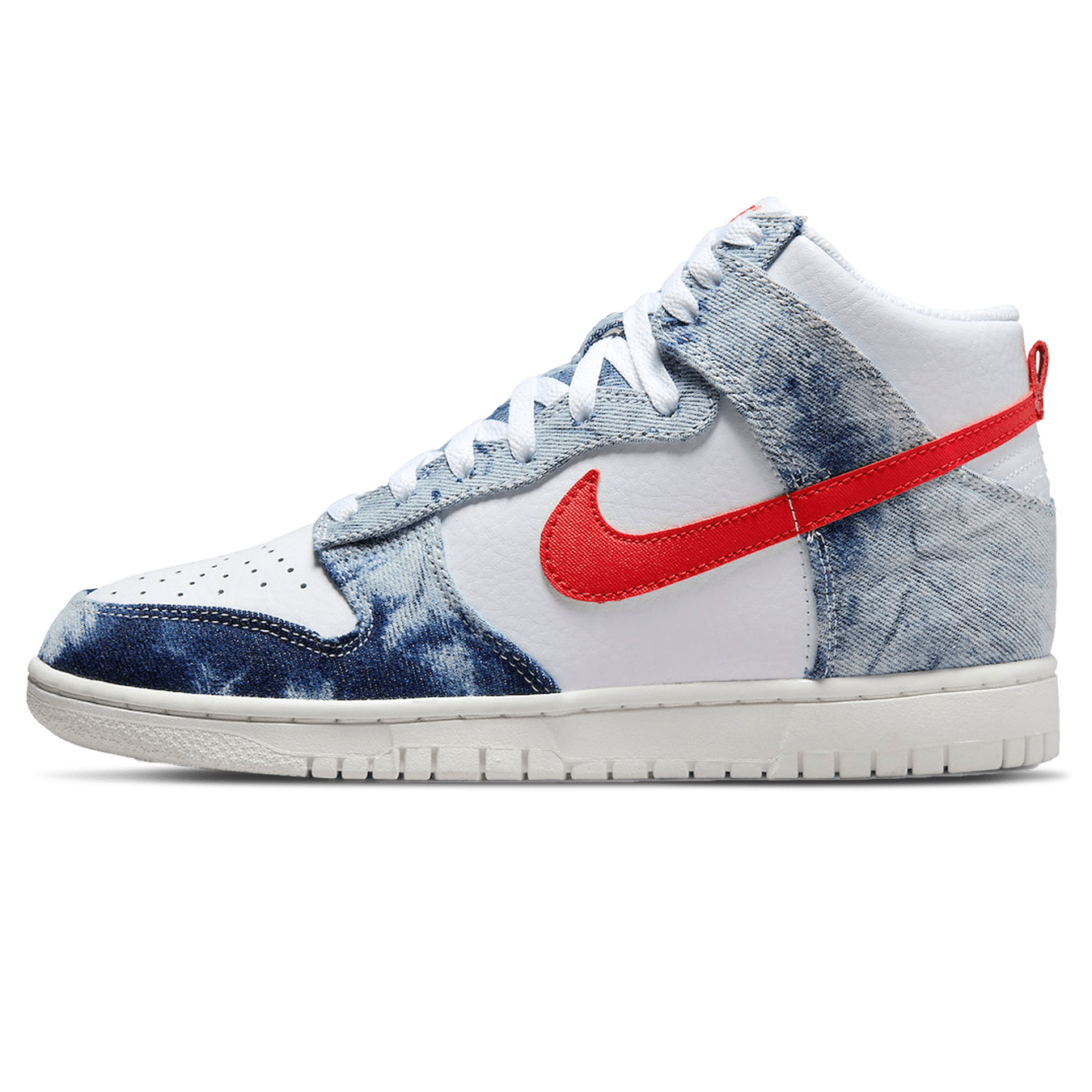 Nike Dunk High Wmns 'Washed Denim' - Kick Game