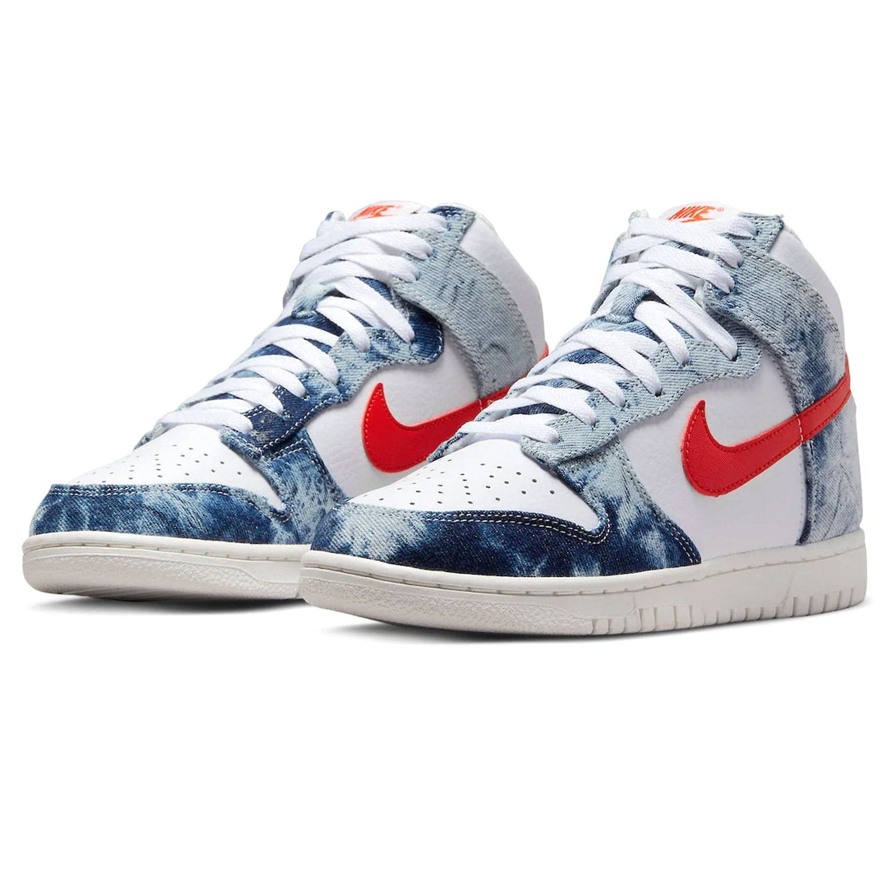 Nike Dunk High Wmns 'Washed Denim' - Kick Game