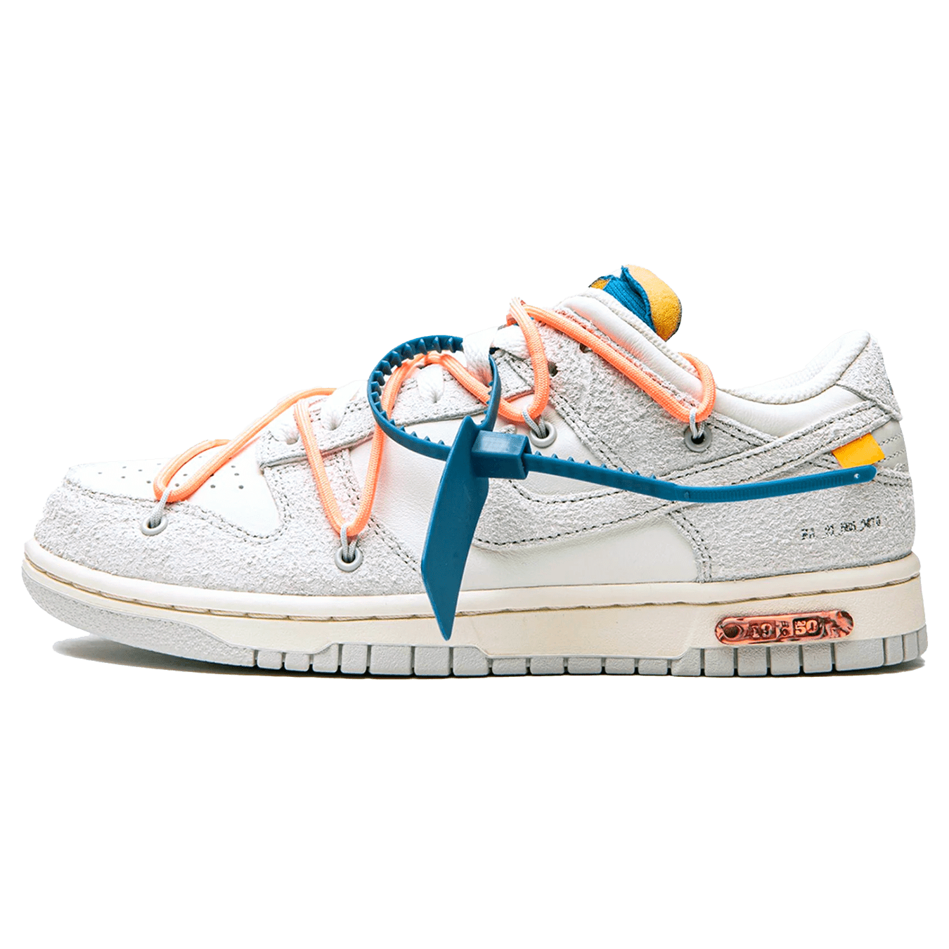 nike off-white dunk low 50 of 19