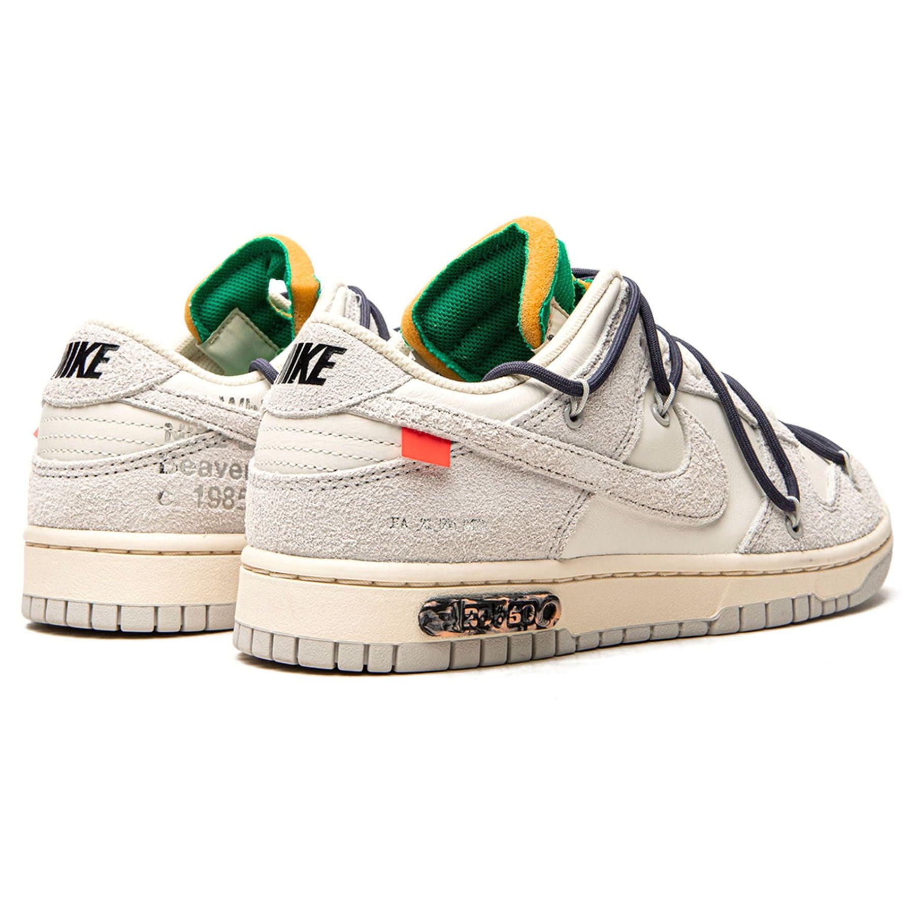 Off-White x Nike Dunk Low 'Lot 20 of 50' - Kick Game