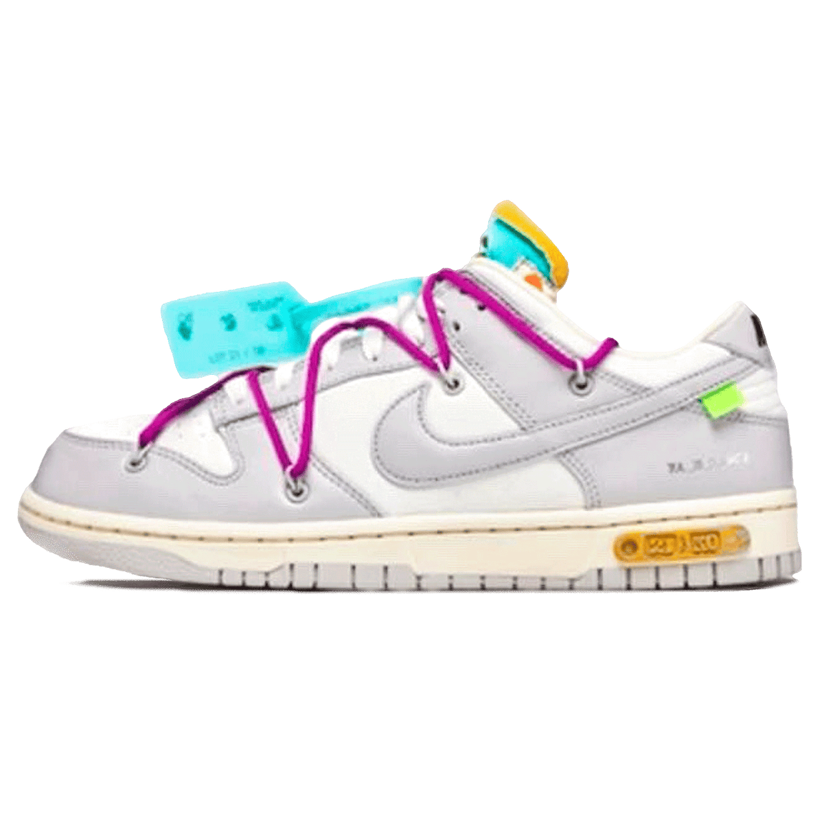 Off-White x Nike Dunk Low 'Lot 21 of 50' - Kick Game