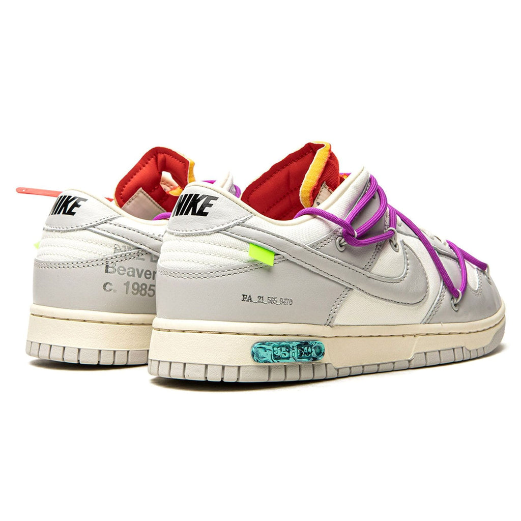 nike dunk low off white lot 45 DM1602 101 3