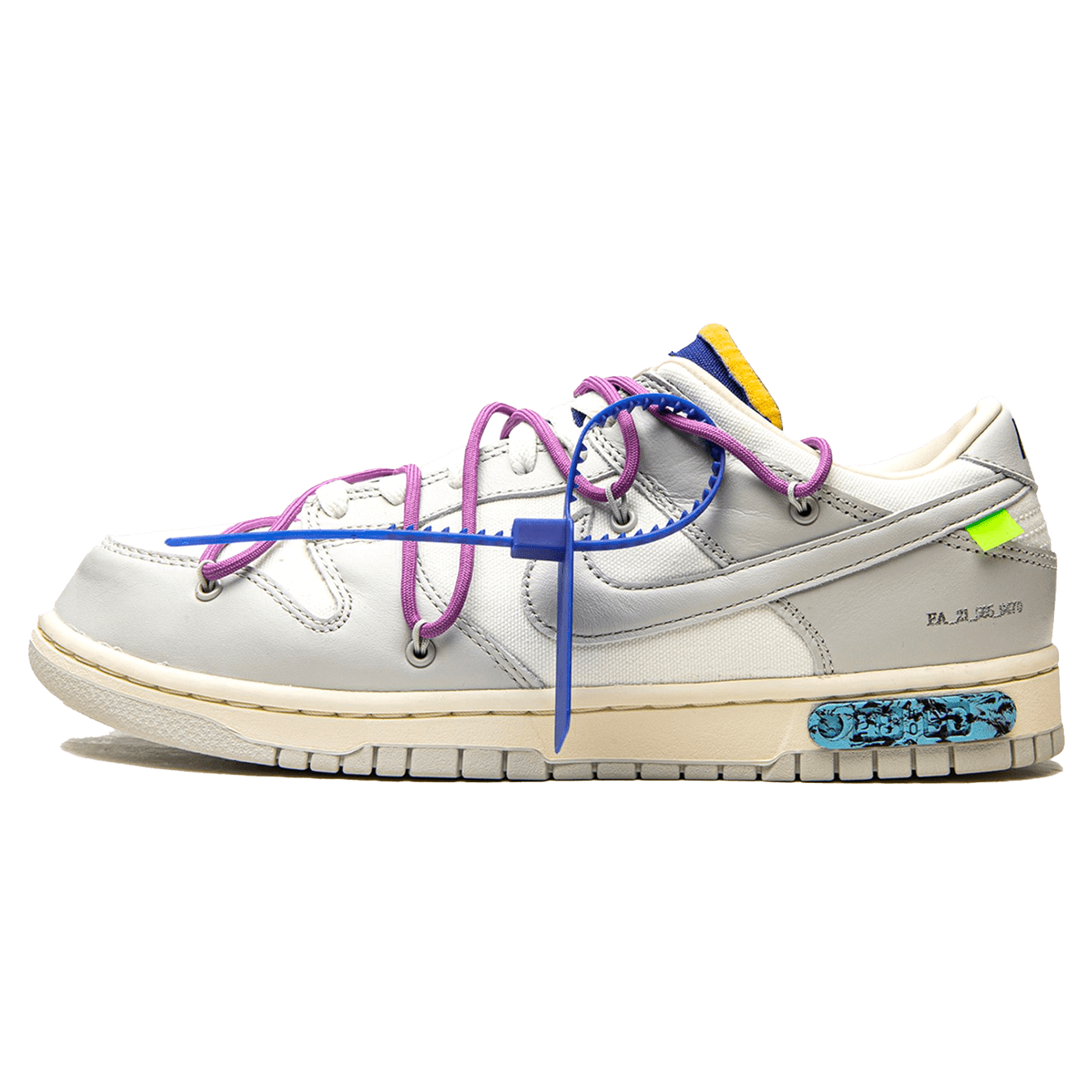 Off-White x Nike Dunk Low 'Lot 48 of 50' - Kick Game