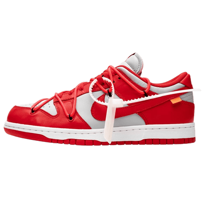OFF-WHITE x Nike Dunk Low 'University Red' - Kick Game