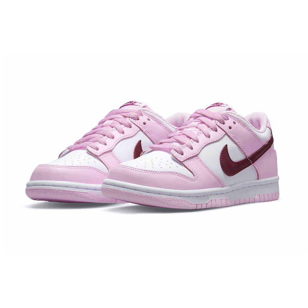 nike dunk low pink red white gs CW1590 601 2 vq7hbo