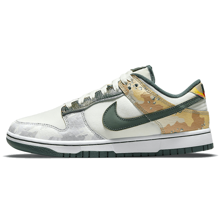 Nike Dunk Low SE 'Sail Multi-Camo' - Kick Game