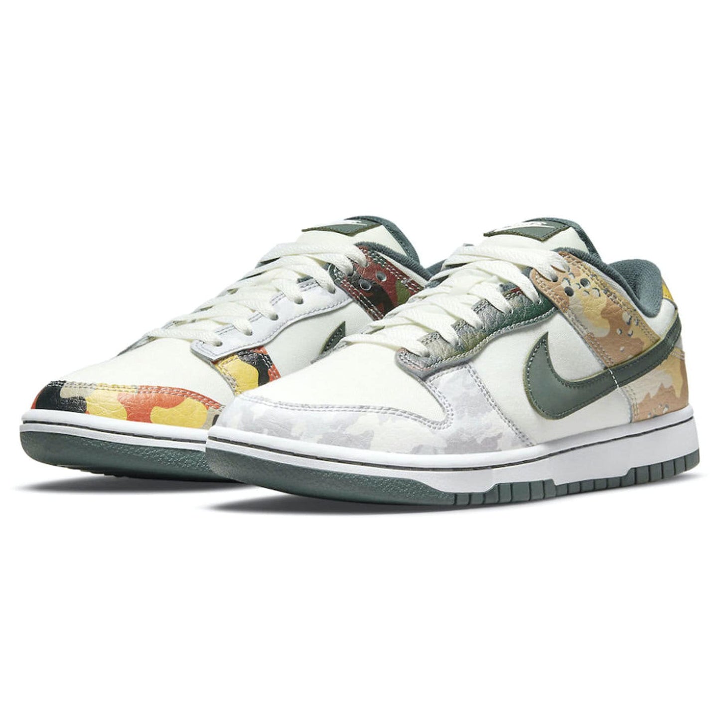 Nike Dunk Low SE 'Sail Multi-Camo' - Kick Game
