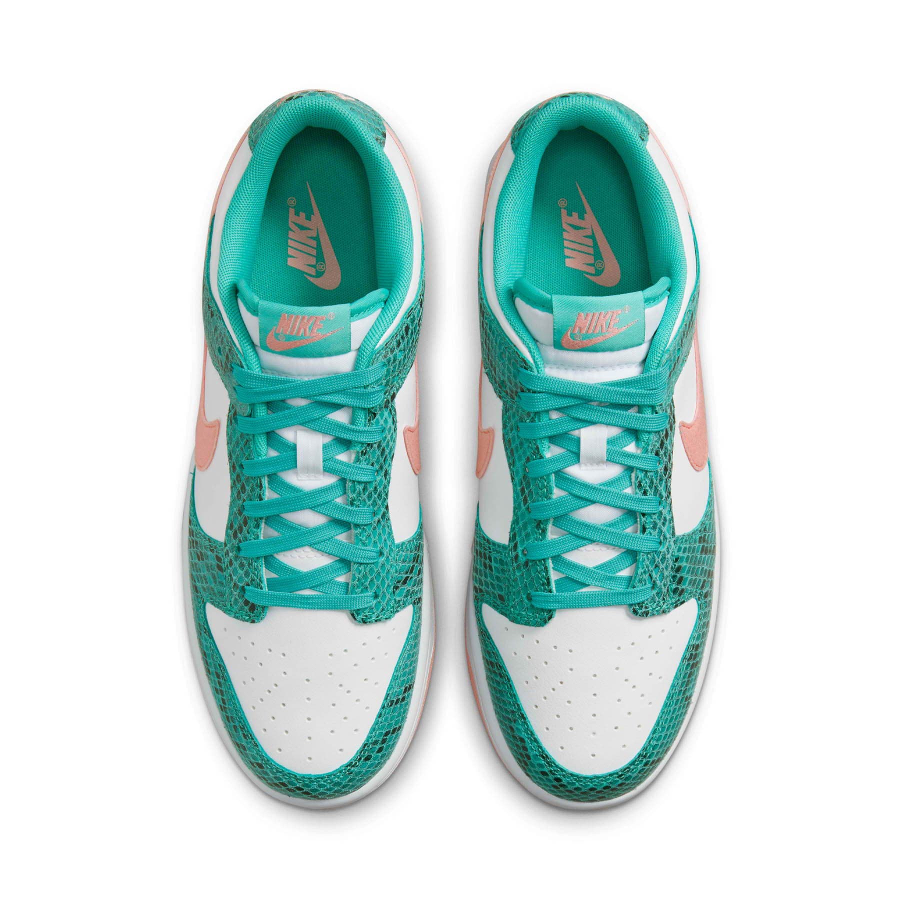 Nike Dunk Low 'Washed Teal Snakeskin' - Kick Game