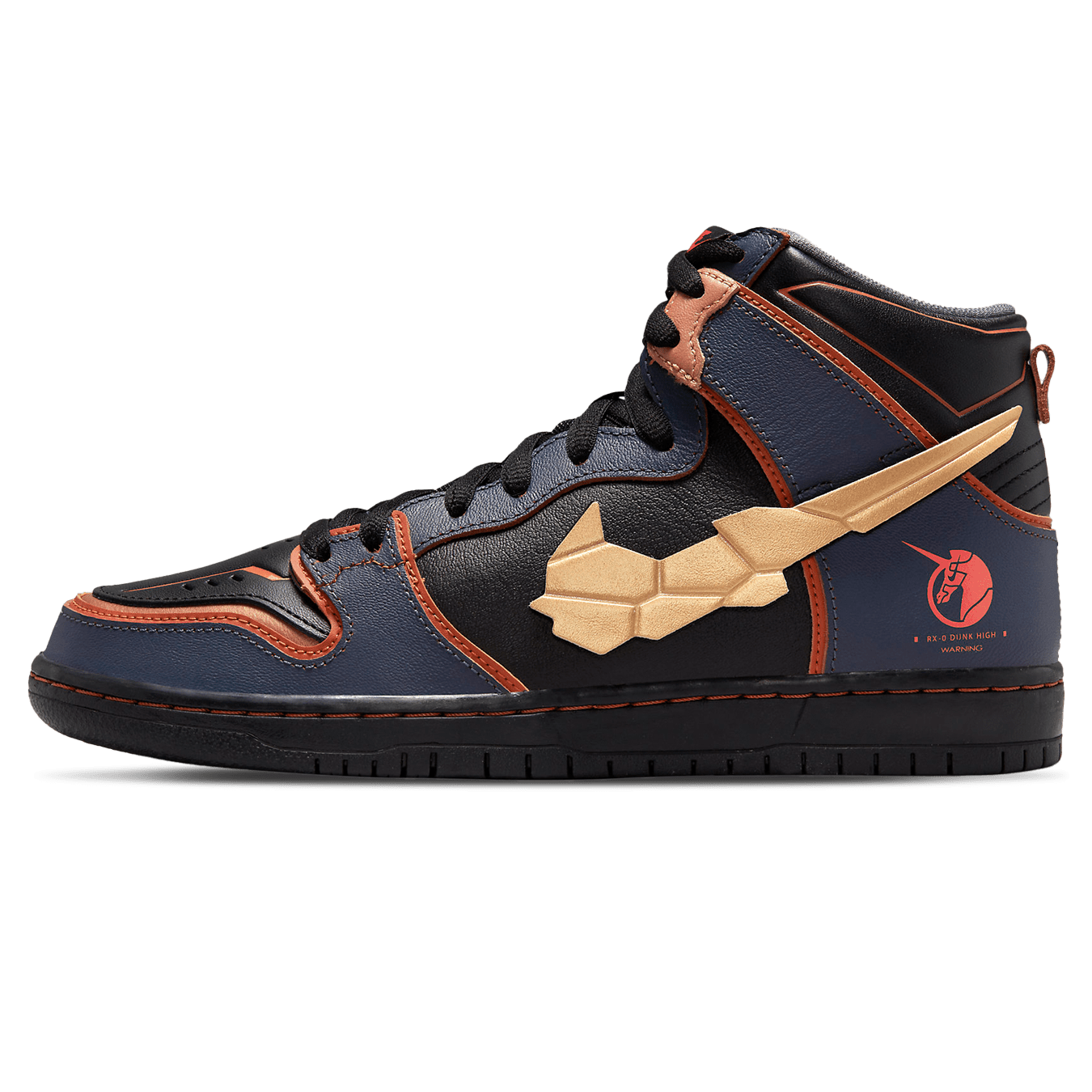 Gundam x Nike Dunk High SB 'Project Unicorn - Banshee Norn' - Kick Game