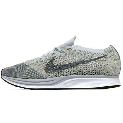 Nike Flyknit Racer Pure Platinum-Cool Grey - Kick Game
