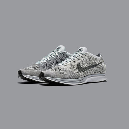 Nike Flyknit Racer Pure Platinum-Cool Grey - Kick Game