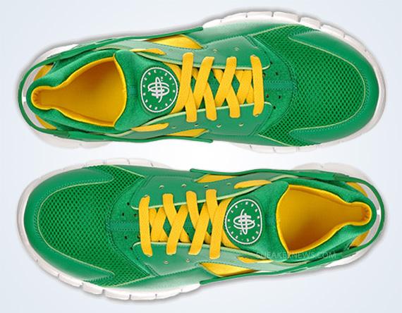 Nike Huarache Free 2012 'Court Green' - Kick Game