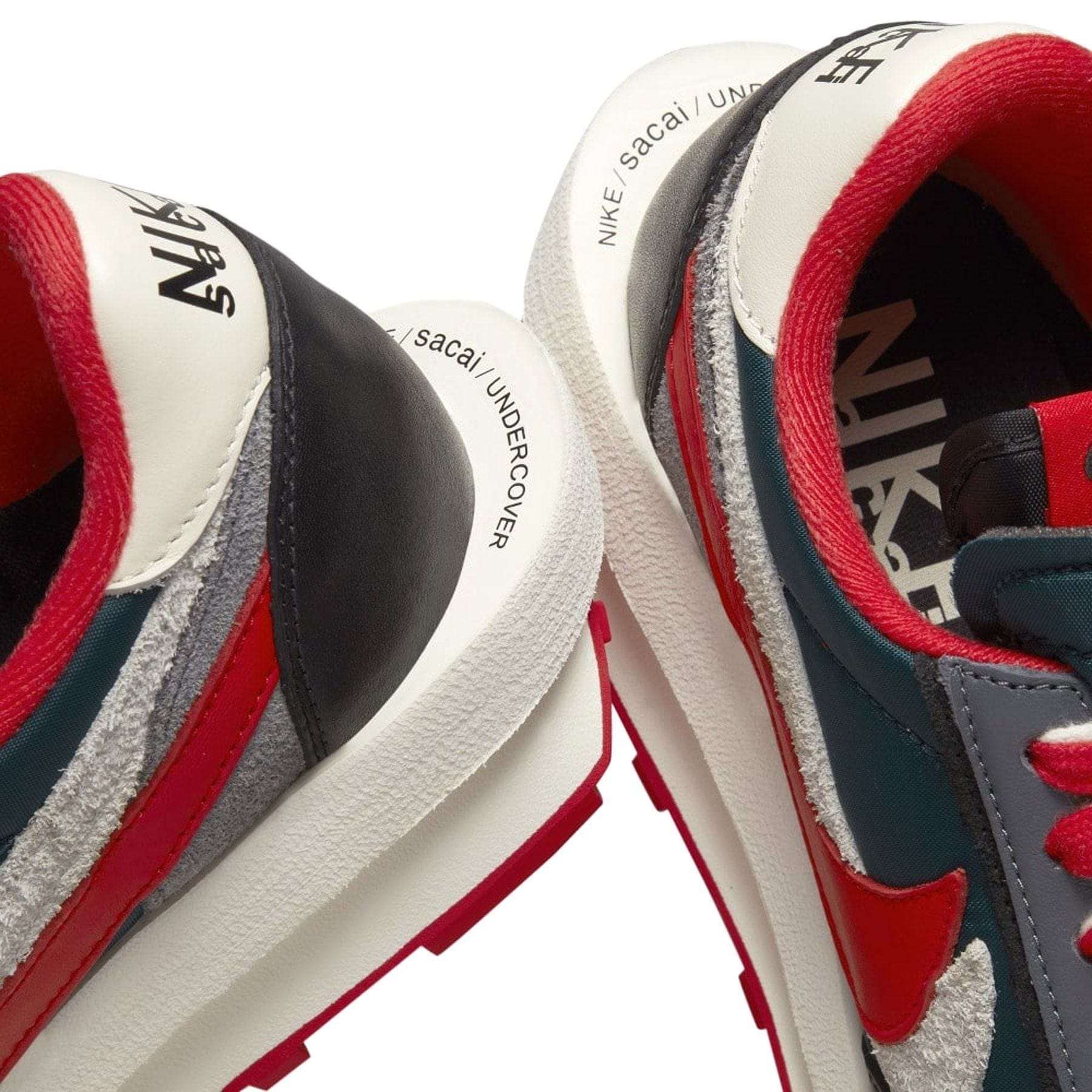 sacai x Undercover x LDWaffle 'Midnight Spruce University Red' - Kick Game