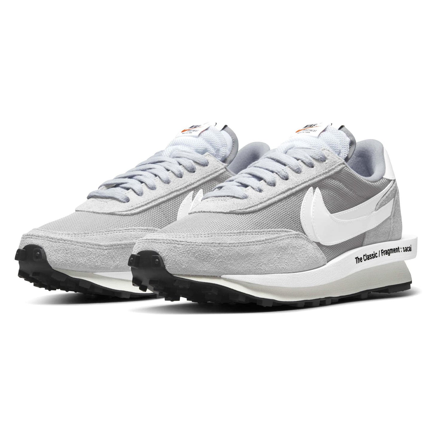 Fragment Design x sacai x Nike LDV Waffle 'Light Smoke Grey' - Kick Game