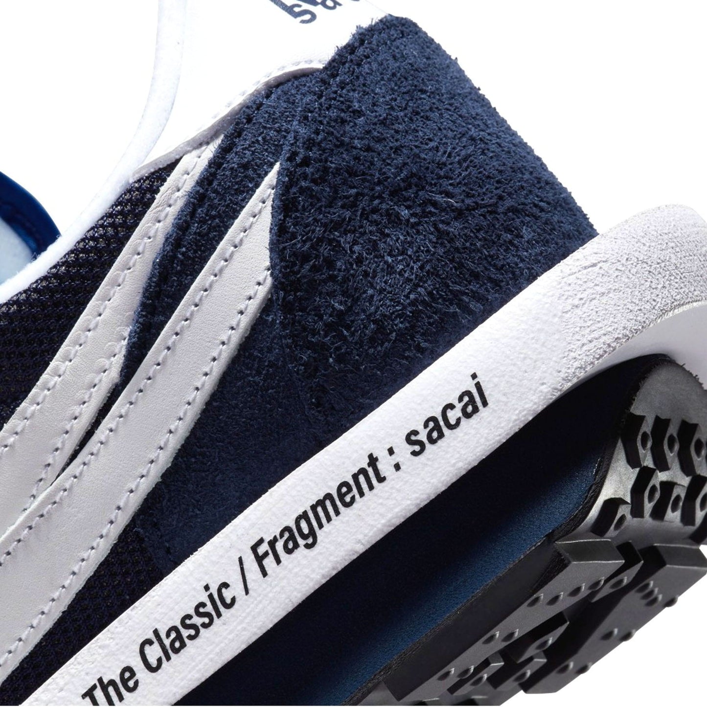 Fragment Design x sacai x Nike LDV Waffle 'Blackened Blue' - Kick Game