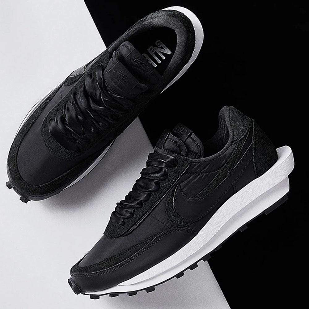 Sacai x Nike LDWaffle 'Black Nylon' - UrlfreezeShops