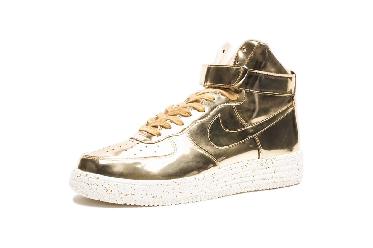 Nike Lunar Force 1 High SP Liquid Gold - Kick Game