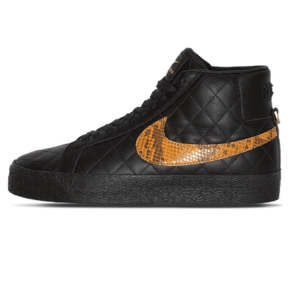 Supreme x Zoom Blazer Mid QS SB 'Black Snakeskin' - Kick Game