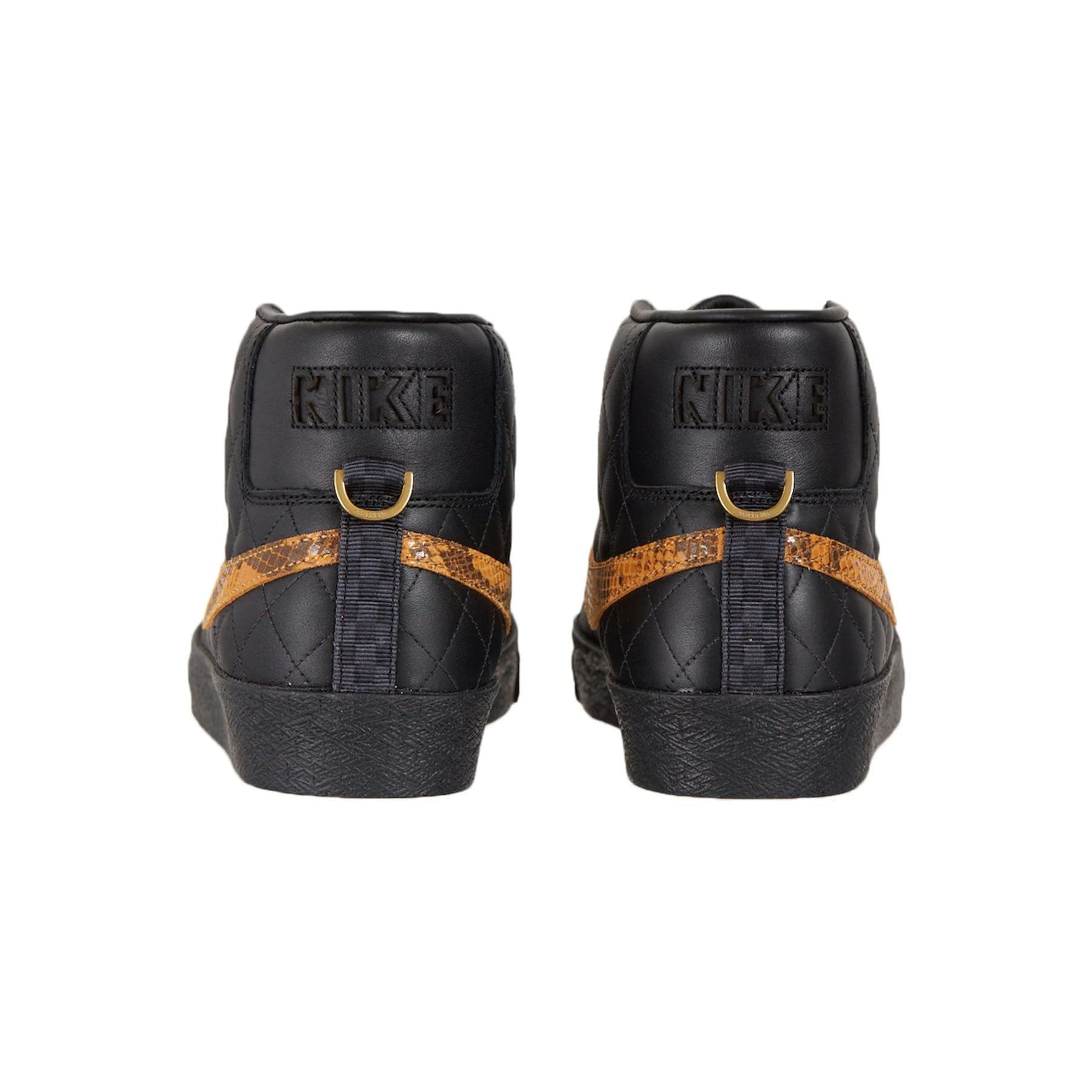 Supreme x Zoom Blazer Mid QS SB 'Black Snakeskin' - Kick Game