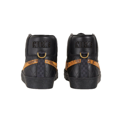 Supreme x Zoom Blazer Mid QS SB 'Black Snakeskin' - Kick Game