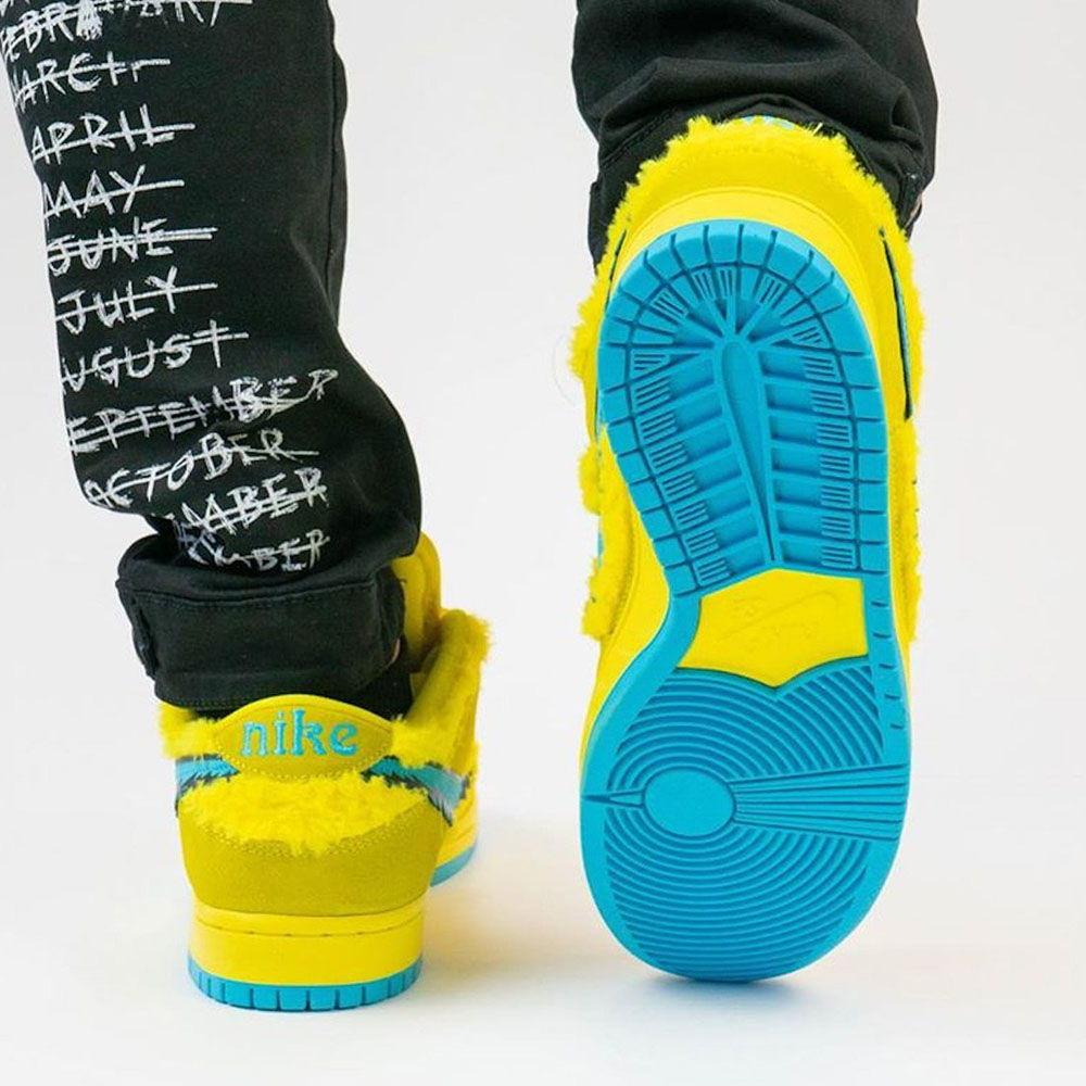 Grateful Dead x Nike Dunk Low SB 'Yellow Bear' - Kick Game