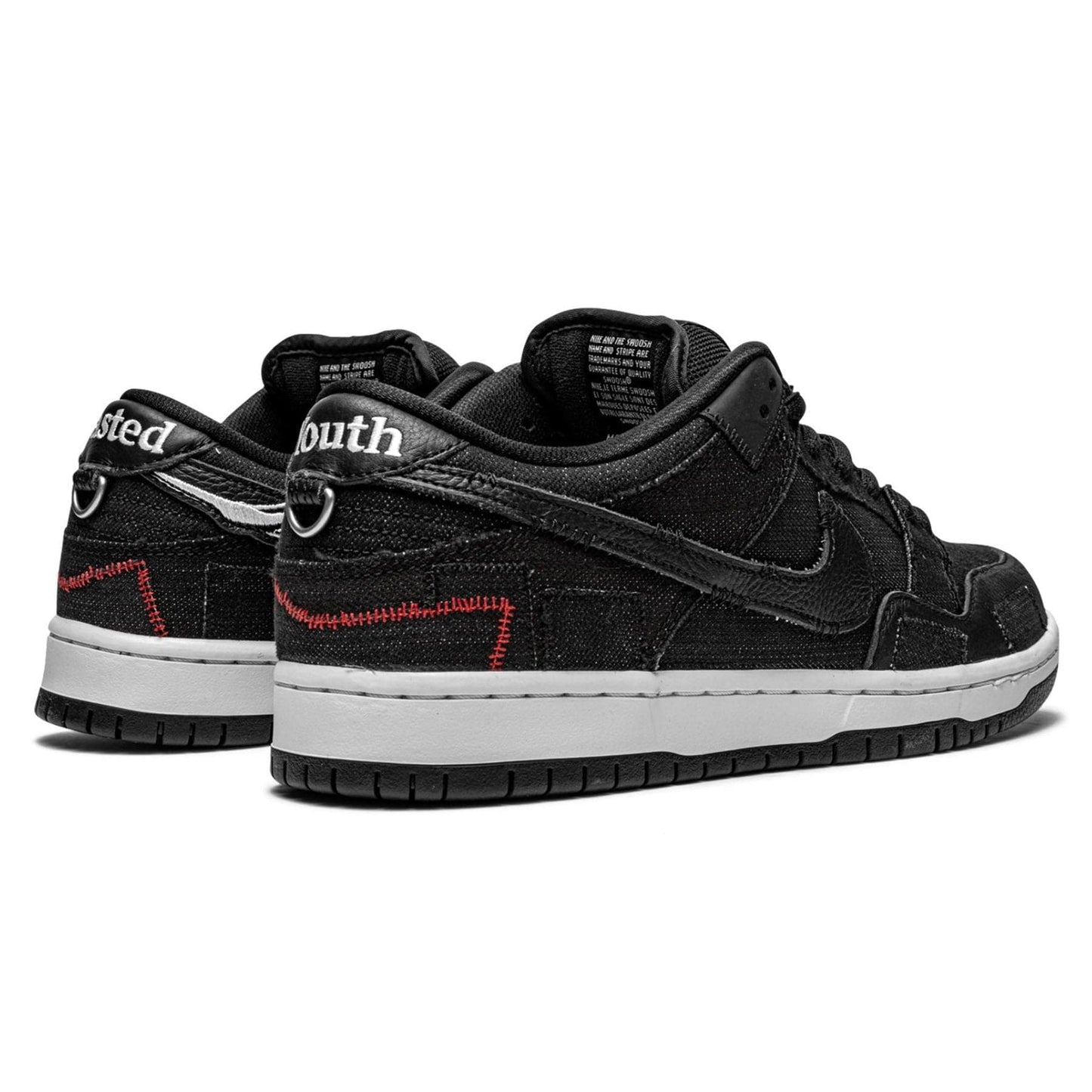 Wasted Youth x Nike Dunk Low SB 'Black Denim' - Kick Game