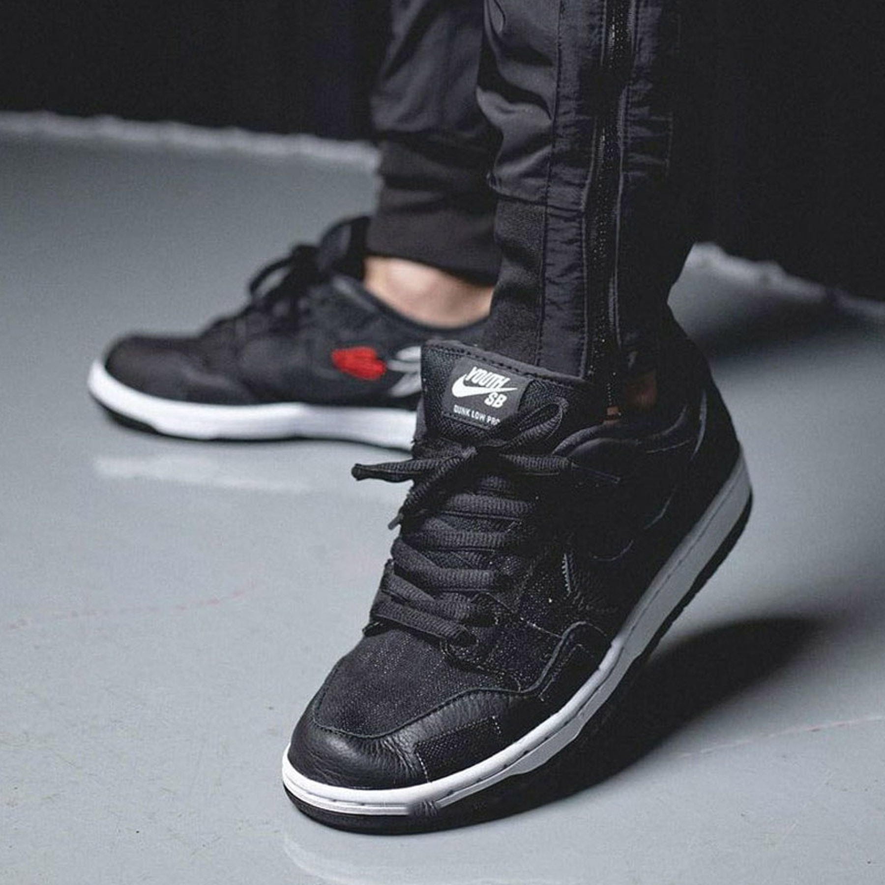 Wasted Youth x Nike Dunk Low SB 'Black Denim' - Kick Game