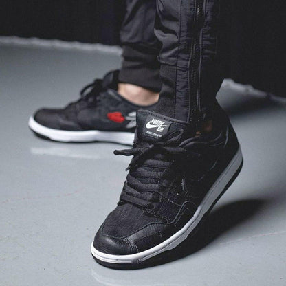 Wasted Youth x Nike Dunk Low SB 'Black Denim' - Kick Game
