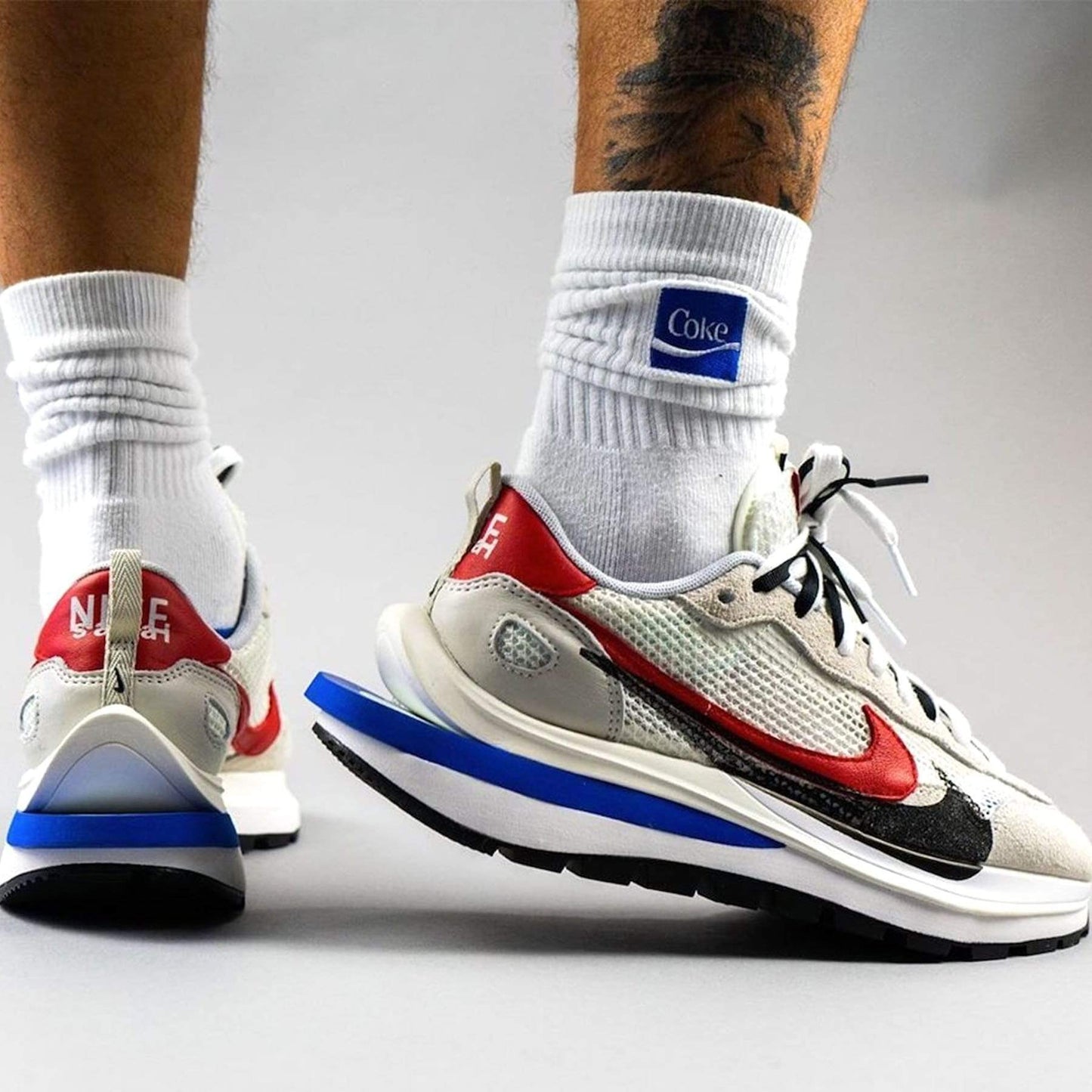 Sacai x Nike VaporWaffle ‘Sail’ - Kick Game