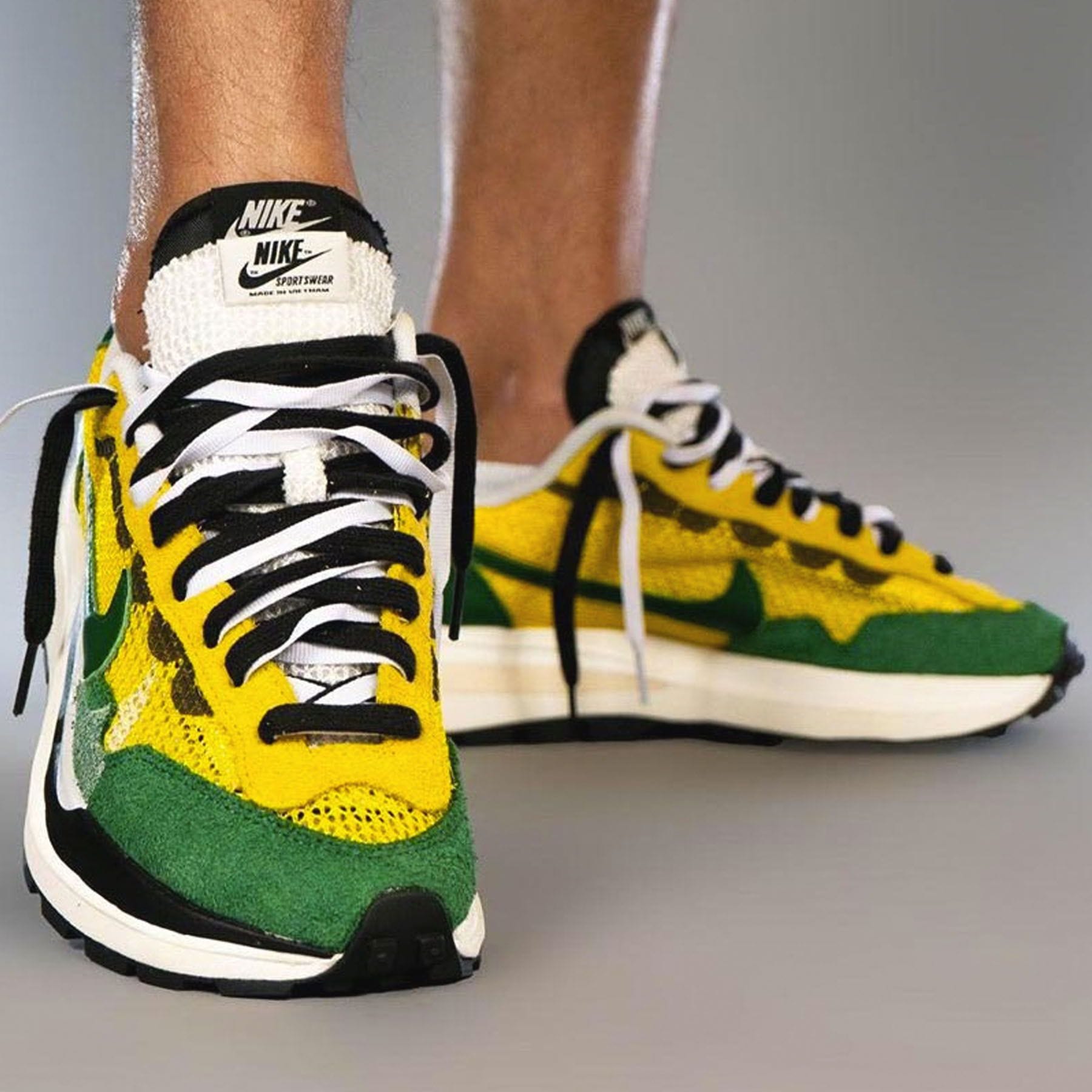 Sacai x Nike VaporWaffle 'Tour Yellow' - Kick Game