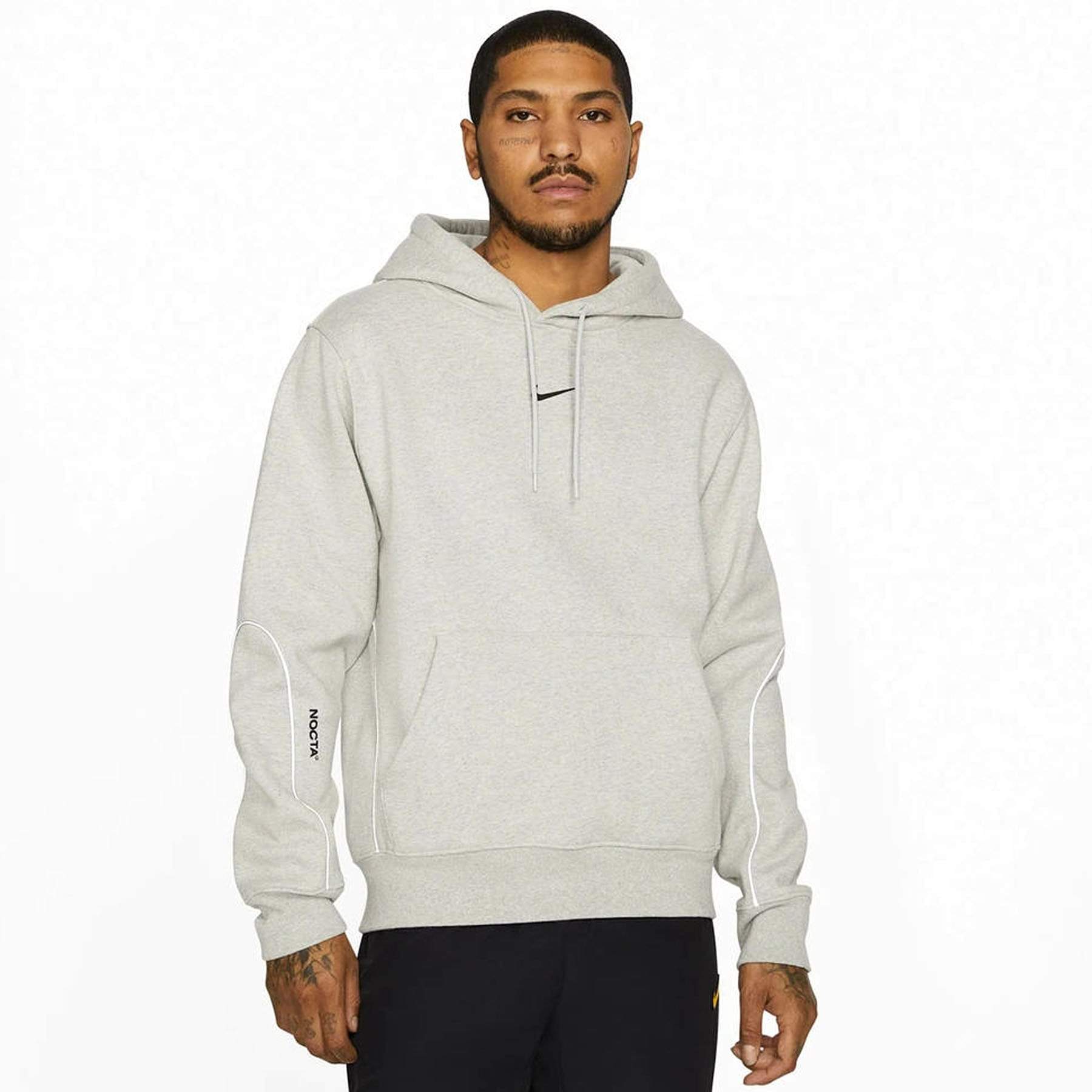 Nike x Drake NOCTA Cardinal Stock Hoodie Grey - Kick Game
