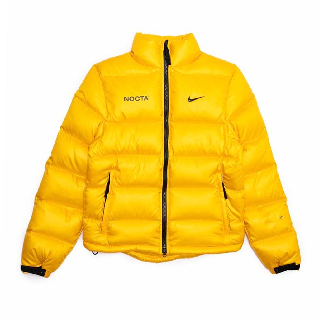 Drake x Nike NOCTA Puffer Jacket Yellow - Kick Game