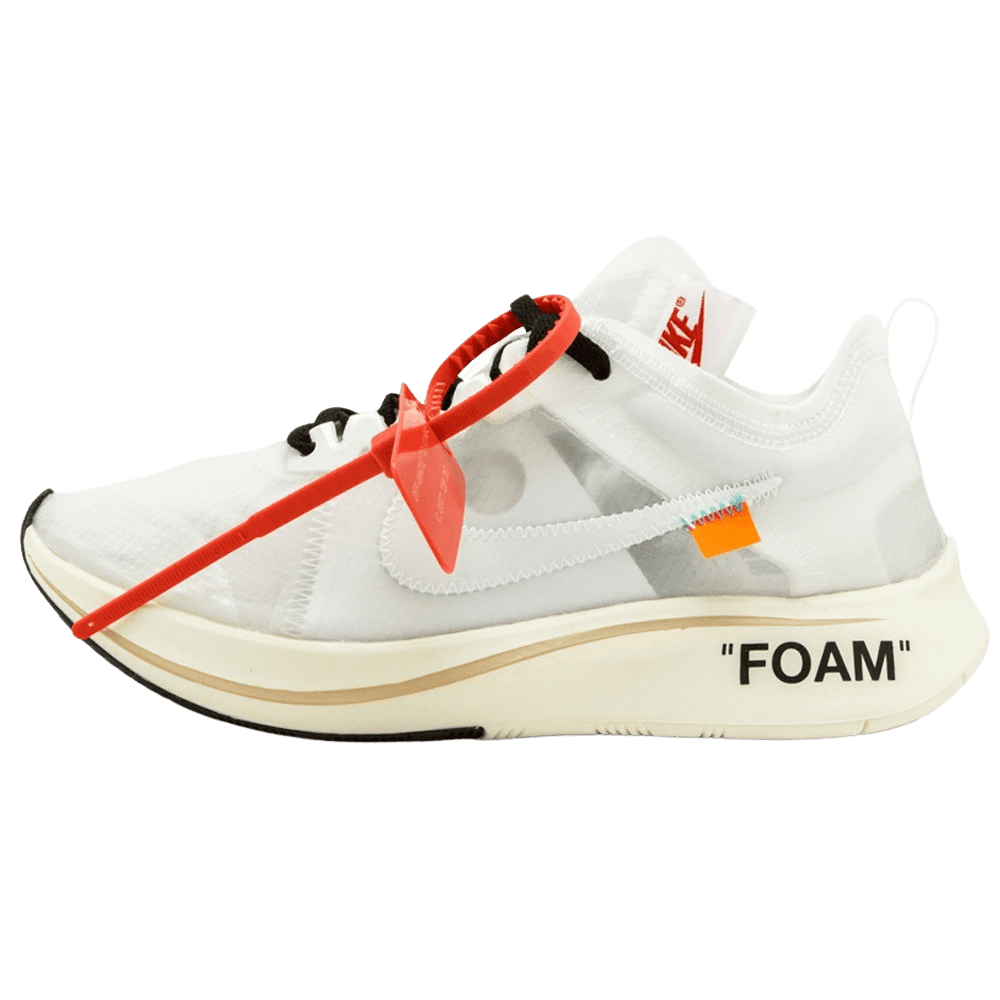 OFF-WHITE x Nike Zoom Fly "White-White-Muslin" - Kick Game