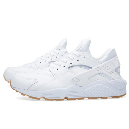 NIKE AIR HUARACHE RUN White & Gum - Kick Game