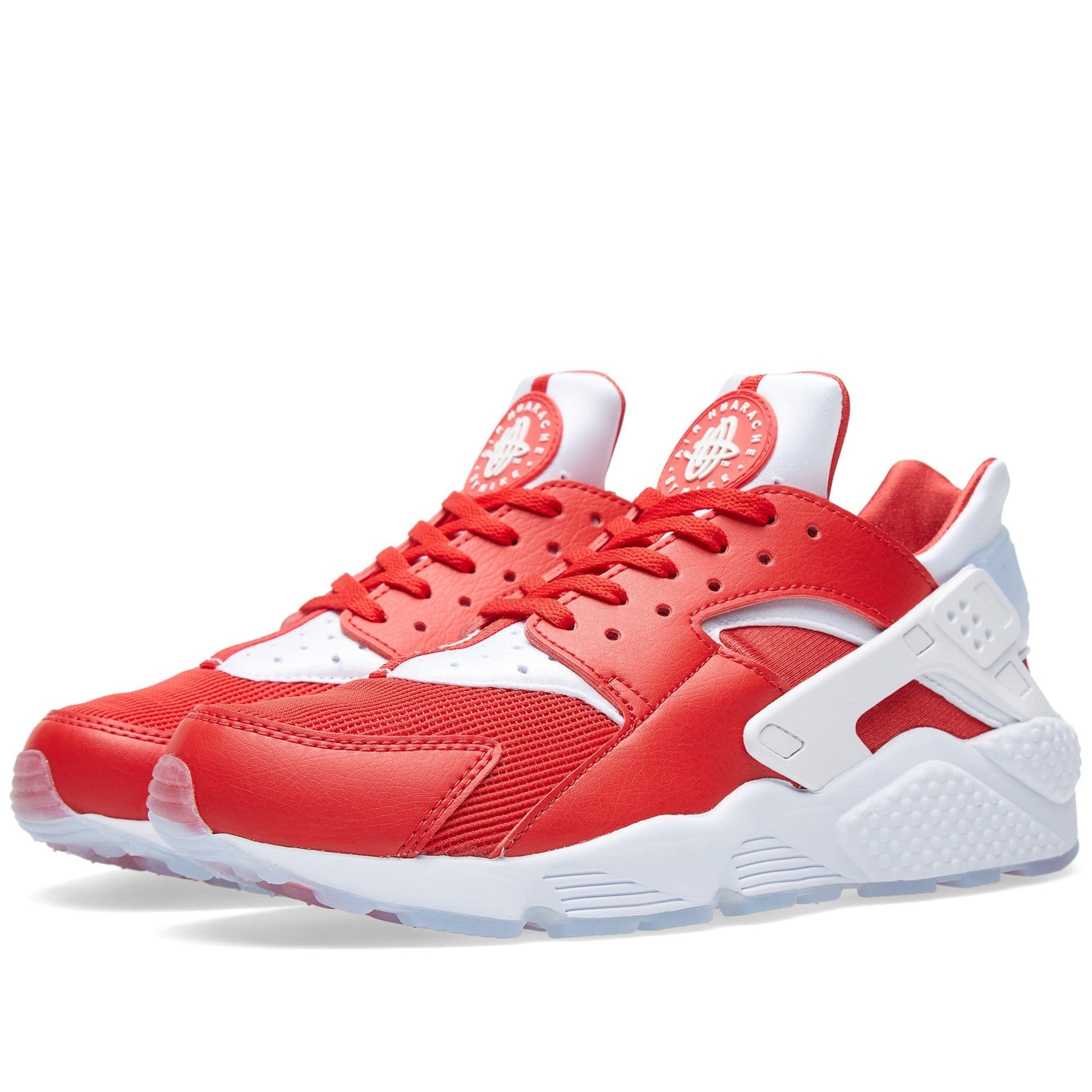 NIKE AIR HUARACHE RUN 'MILAN' University Red & White - Kick Game