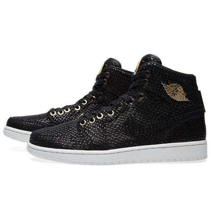 Air Jordan 1 Pinnacle 'Black & Metallic Gold' - Kick Game