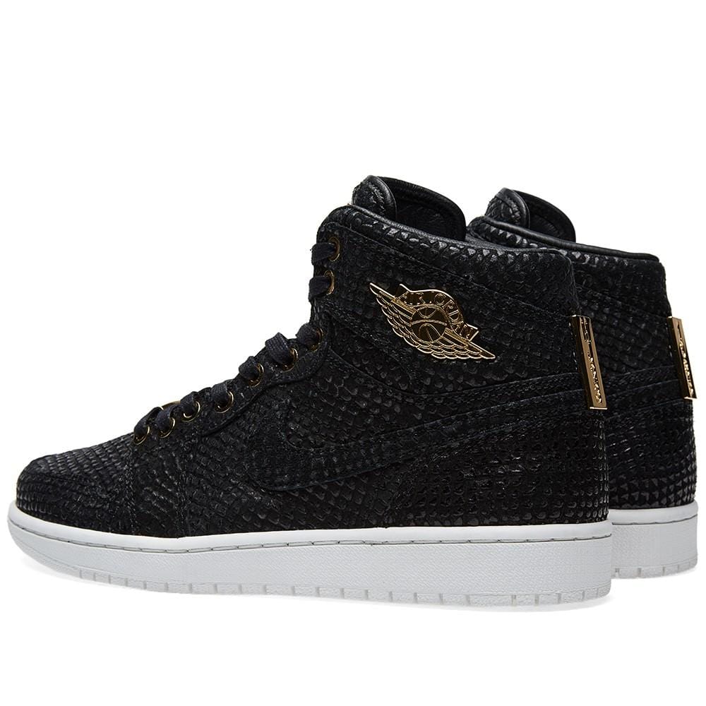 Air Jordan 1 Pinnacle 'Black & Metallic Gold' - Kick Game