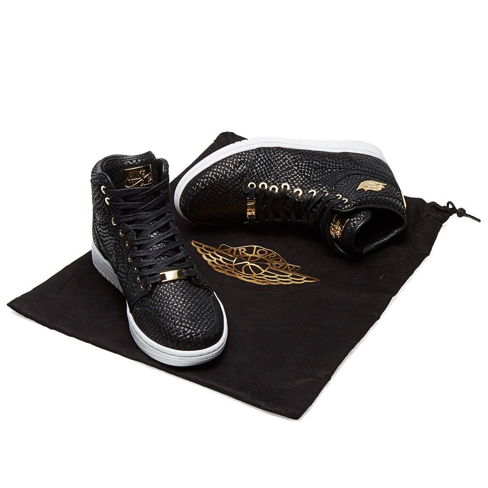 Air Jordan 1 Pinnacle 'Black & Metallic Gold' - Kick Game