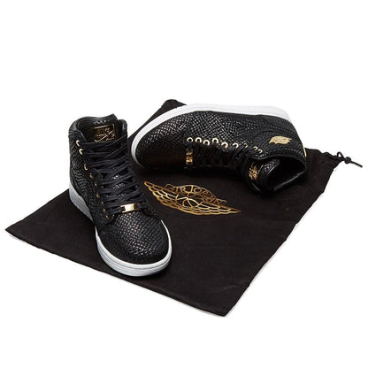 Air Jordan 1 Pinnacle 'Black & Metallic Gold' - Kick Game