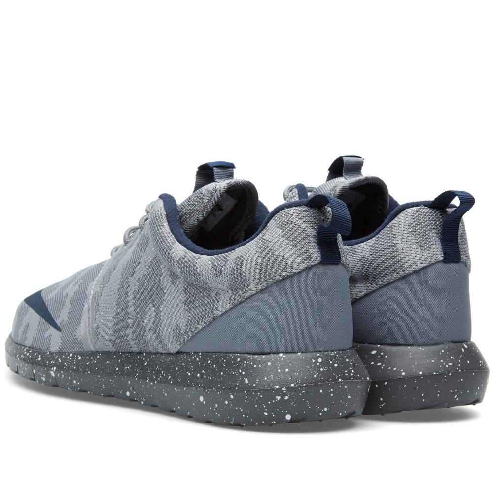 NIKE ROSHE NM FB Flat Silver & Obsidian - Kick Game