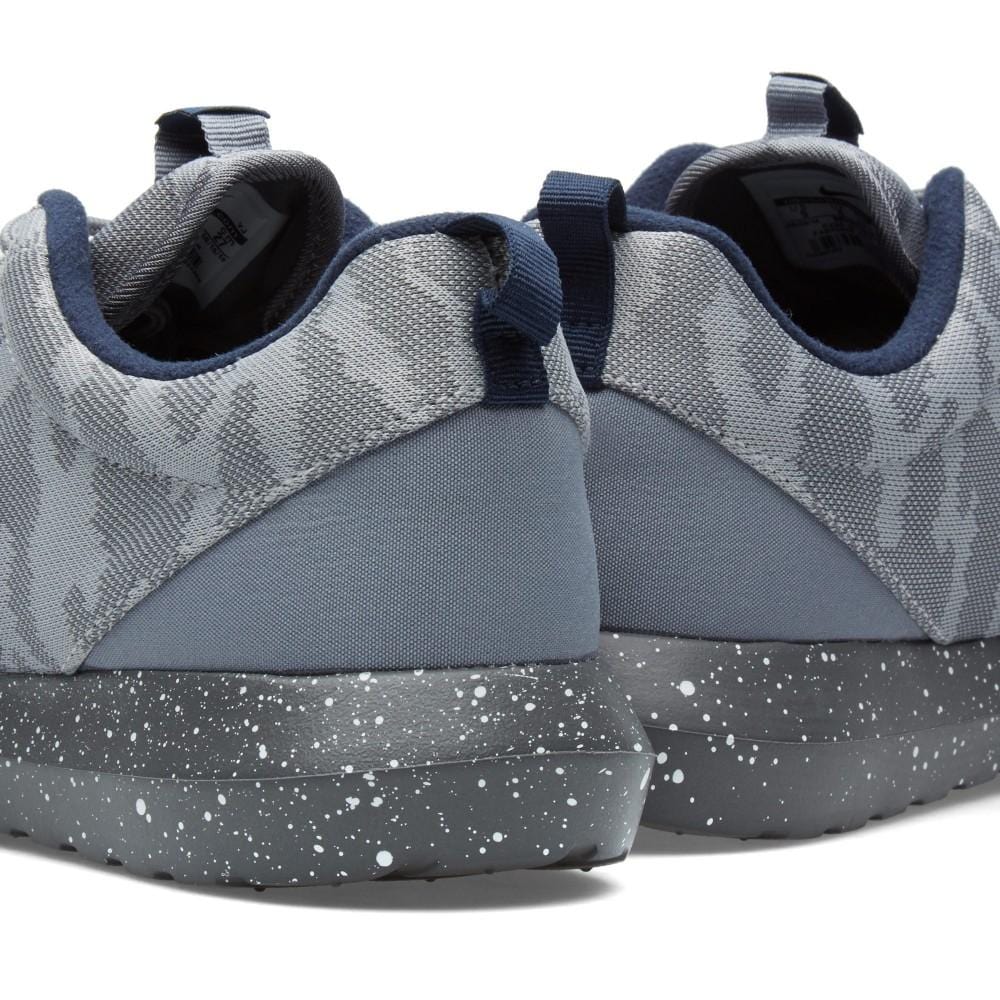 NIKE ROSHE NM FB Flat Silver & Obsidian - Kick Game