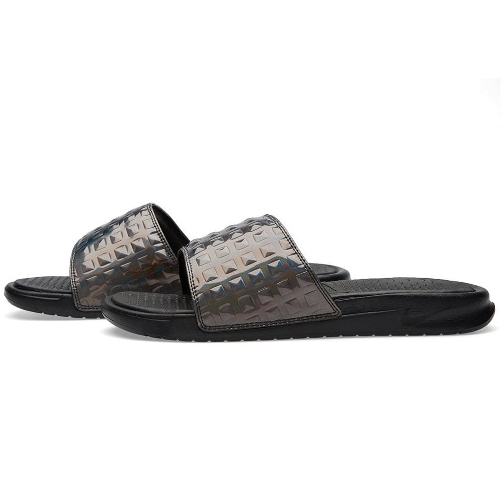 NIKE W BENASSI JDI ULTRA PREMIUM Black & SIlver - Kick Game