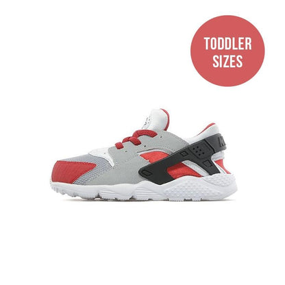 Nike Air Huarache Toddlers 'Wolf Grey-Bright Crimson-Black' - Kick Game