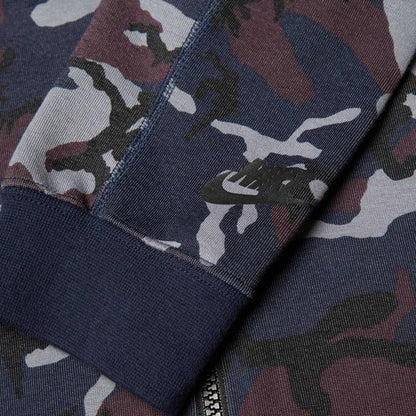 NIKE TECH FLEECE CAMO AW77 HOODIE - Kick Game