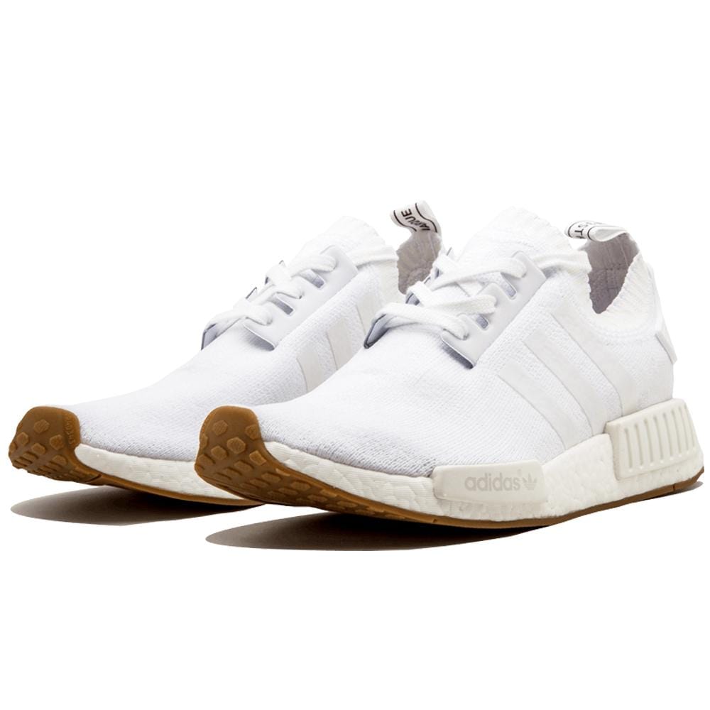 adidas NMD_R1 Primeknit Footwear White-Gum - Kick Game