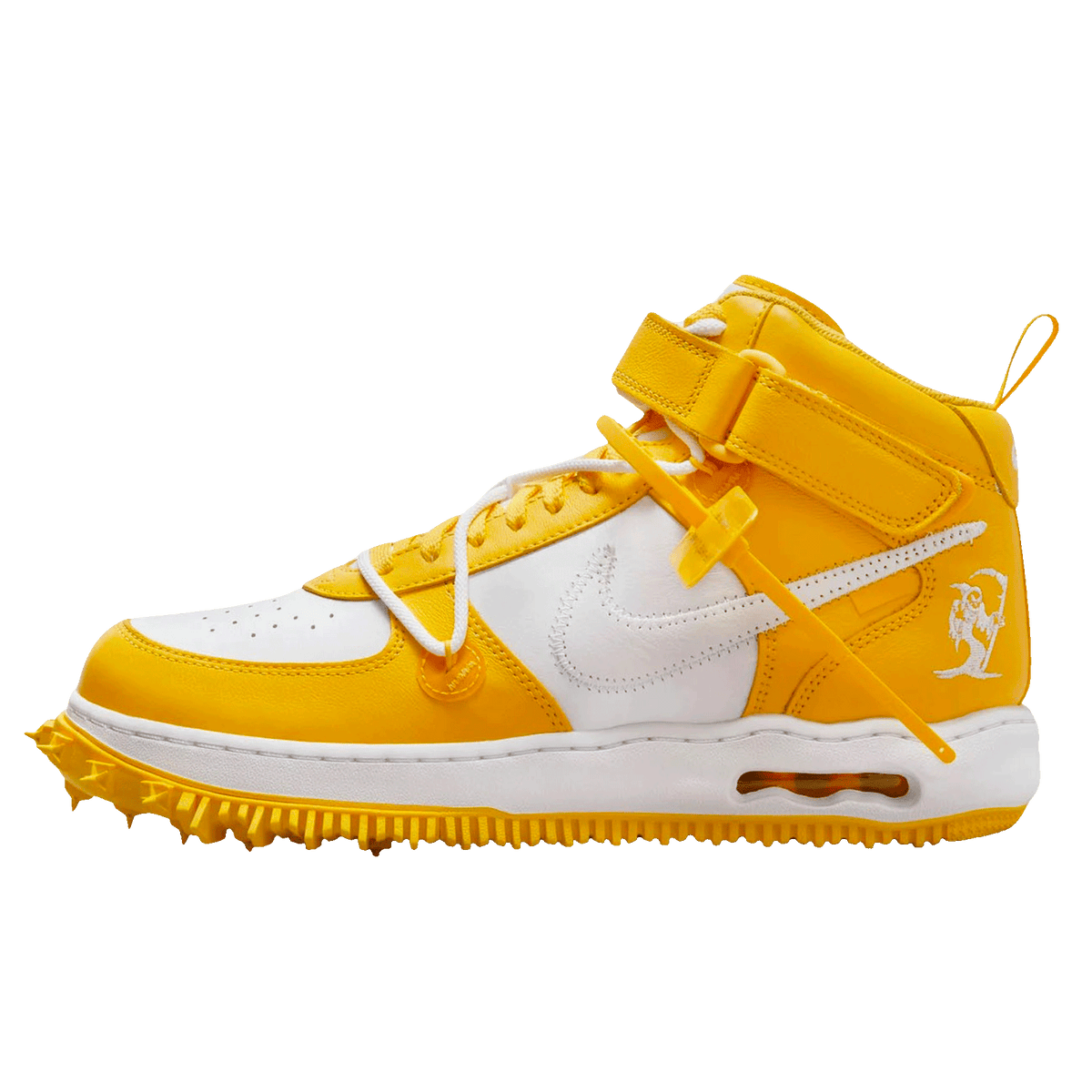Off-White x Nike The Level desert boots Mid 'Varsity Maize' - CerbeShops