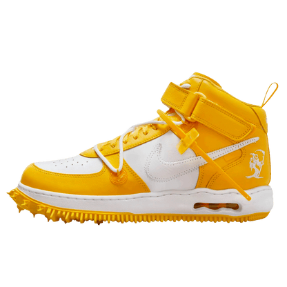 Off-White x Nike Air Force 1 Mid 'Varsity Maize' - Kick Game